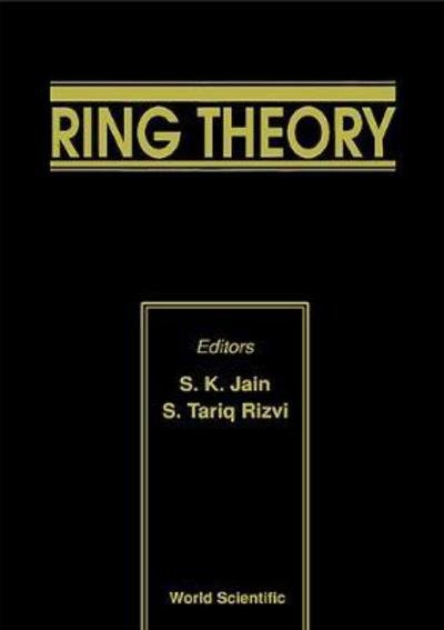 Cover for S. K. Jain · Ring Theory (Hardcover Book) (1993)