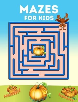 Cover for Zxr Press · Mazes For Kids (Paperback Bog) (2020)