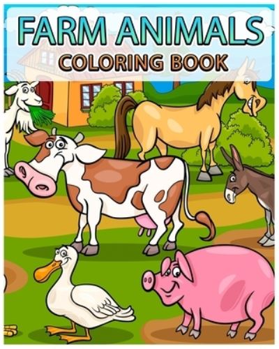 Cover for Maer Books · Farm Animals Coloring Book (Paperback Book) (2020)