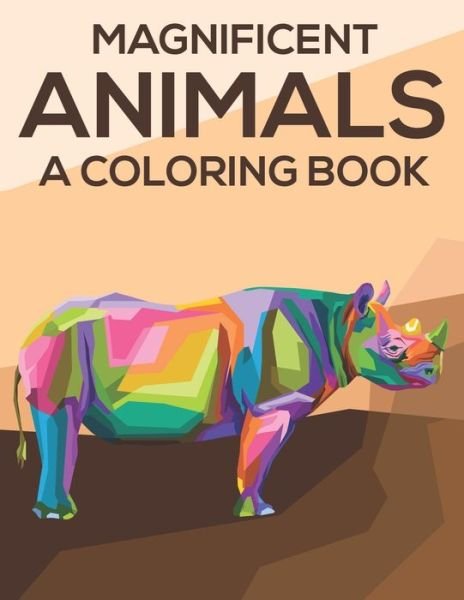 Cover for Harper Lee · Magnificent Animals A Coloring Book (Paperback Bog) (2020)