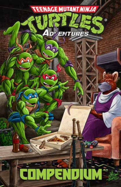 Cover for Dean Clarrain · Teenage Mutant Ninja Turtles Adventures Compendium, Vol. 1 (Hardcover Book) (2025)