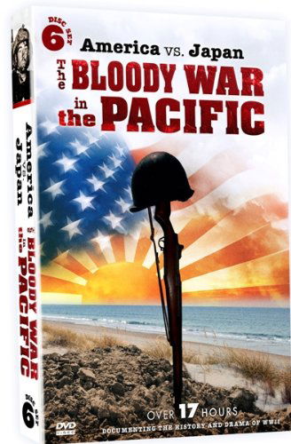 Cover for America vs Japan: Bloody War in the Pacific (DVD) (2010)