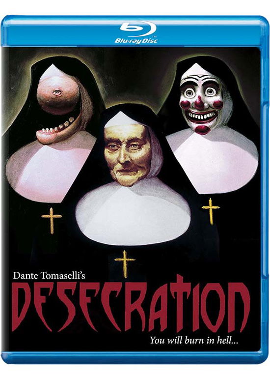 Cover for Desecration (Blu-Ray) (2018)