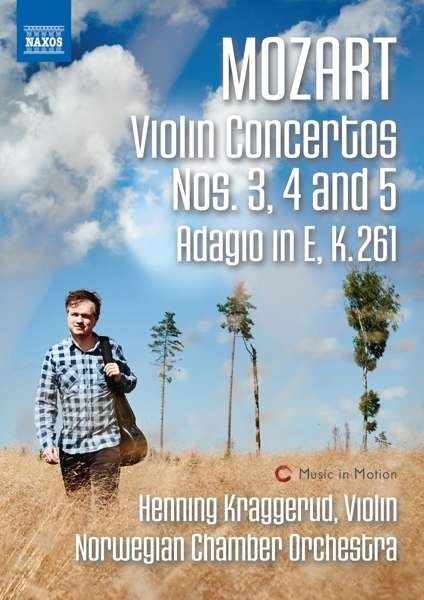 Cover for Kraggerud / Norwegian Co · Mozart / Violin Concertos 2 3 5 / Adagio (DVD) (2016)