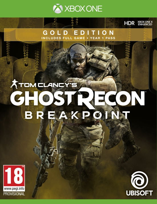 Tom Clancy's Ghost Recon: Breakpoint - Gold Edition - Ubisoft - Game - Ubisoft - 3307216137856 - October 4, 2019