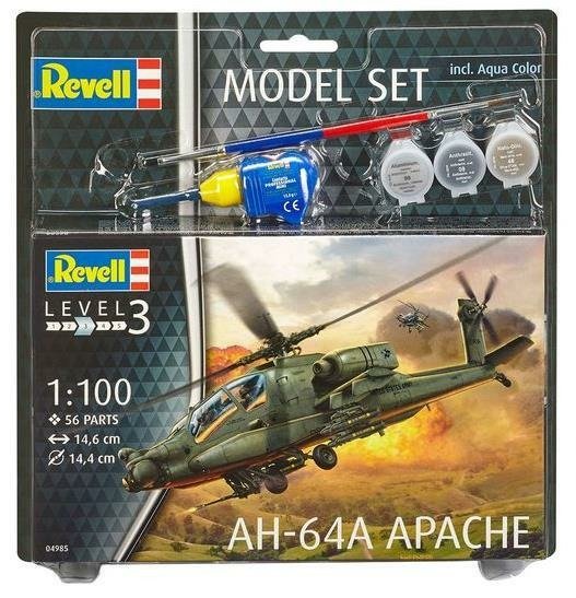 Cover for Revell · Model Set - AH-64A Apache ( 64985 ) (Spielzeug)