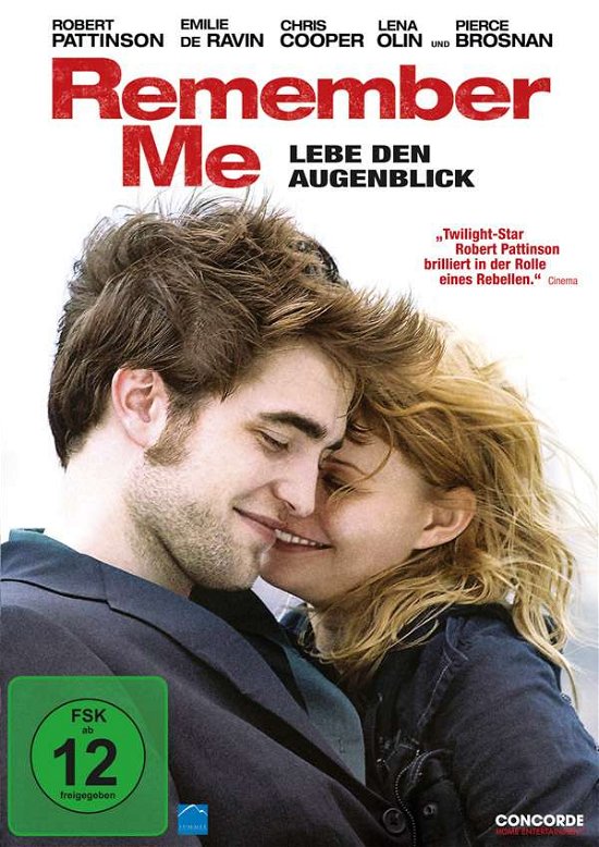 Cover for Robert Pattinson / Emilie De Ravin · Remember Me-lebe den Augenblick (DVD) (2010)