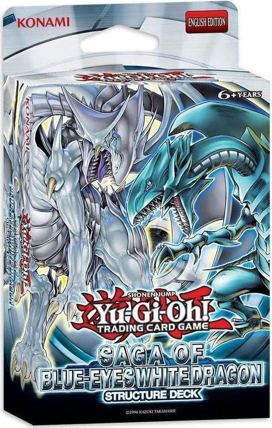 Cover for Yu-Gi-Oh · Yu-Gi-Oh! Structure Deck Saga of Blue-Eyes White D (Toys) (2022)