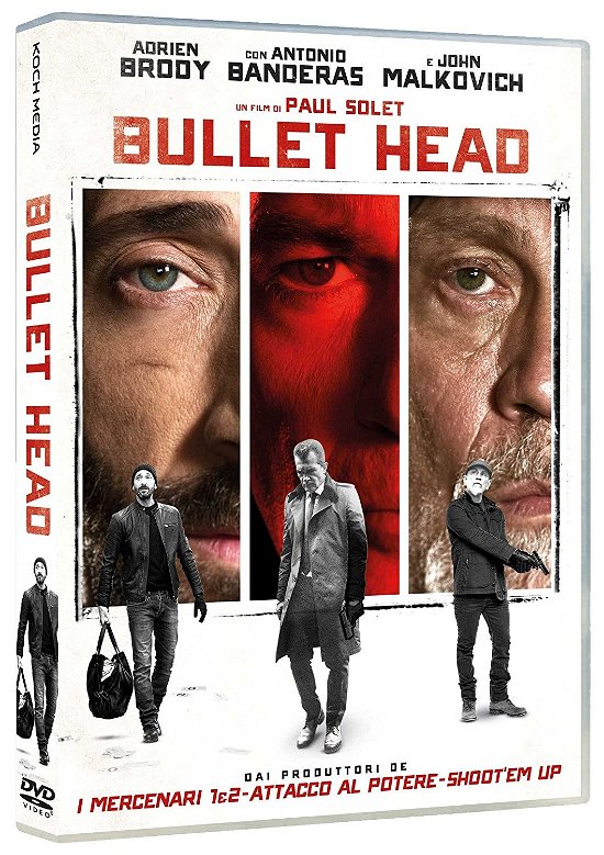 Cover for Antonio Banderas,adrien Brody,rory Culkin,john Malkovich · Bullet Head (DVD) (2018)