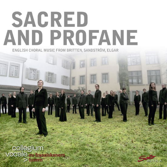 Cover for Britten / Collegium Vocale Zu Franziskanern · Sacred &amp; Profane (CD) [Digipak] (2013)