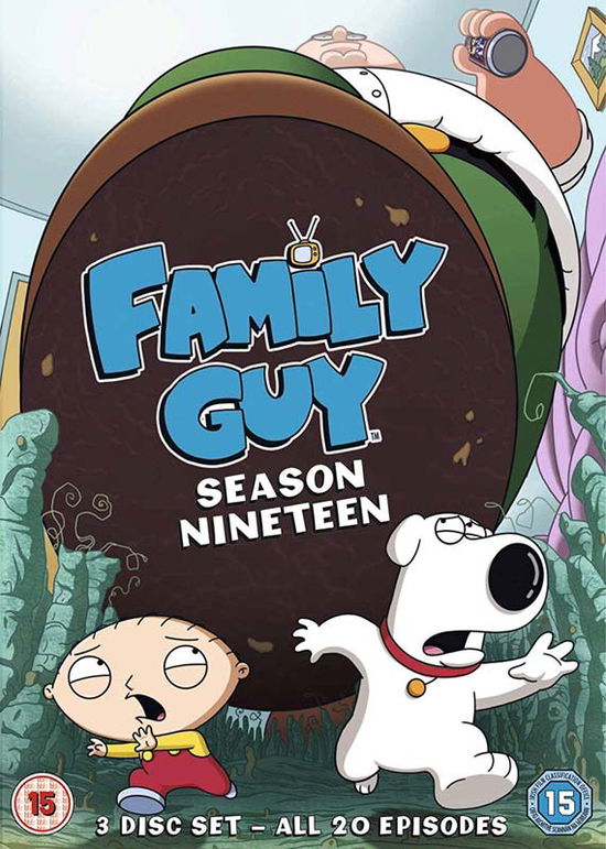 Family Guy Season 19 - Family Guy - Season 19 - Elokuva - 20th Century Fox - 5039036094856 - maanantai 9. joulukuuta 2019