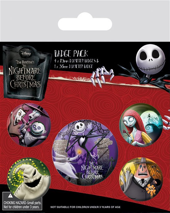 Cover for Badgepacks · Nightmare Before Christmas Characters () (MERCH) (2019)