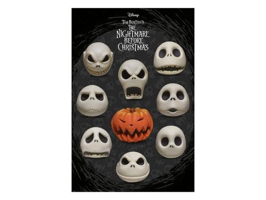 Cover for Disney: Pyramid · Nightmare Before Christmas - Many Faces Of Jack (Poster Maxi 61X91,5 Cm) (MERCH)