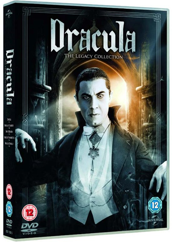 Cover for Dracula Legacy Col. DVD · Dracula Complete Legacy Collection (5 Films 1931-1945) (DVD) (2014)
