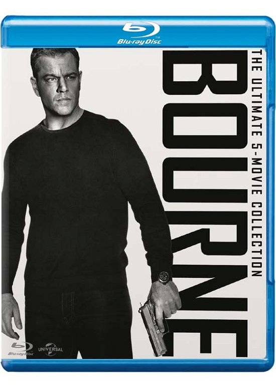 Cover for Jason Bourne · Bourne - The Ultimate 5-Movie Collection (Blu-ray) (2016)