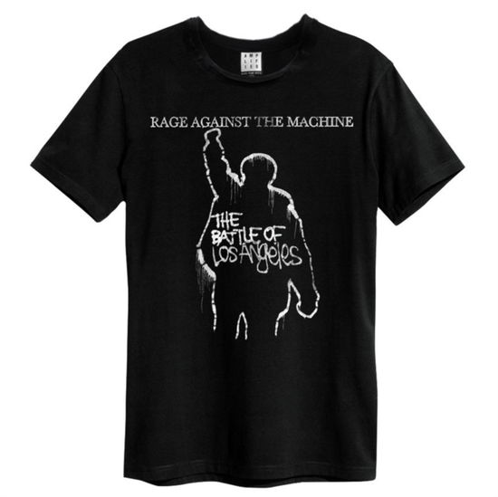 Battle Of La Amplified Vintage Charcoal Small T Shirt - Rage Against the Machine - Merchandise - AMPLIFIED - 5054488494856 - June 10, 2022