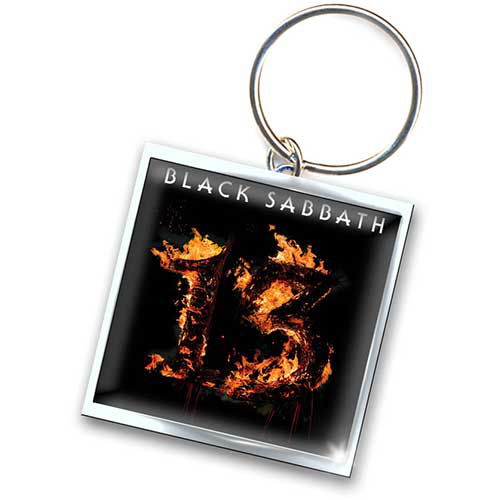 Black Sabbath Keychain: 13 (Photo-print) - Black Sabbath - Gadżety - Bravado - 5055295356856 - 24 października 2014