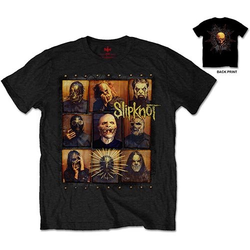 Slipknot Unisex T-Shirt: Skeptic (Back Print) - Slipknot - Produtos - Bravado - 5055979926856 - 17 de janeiro de 2020