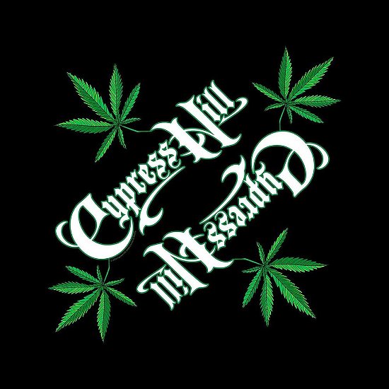 Cypress Hill Unisex Bandana: Logo / Leaf - Cypress Hill - Koopwaar -  - 5056365728856 - 