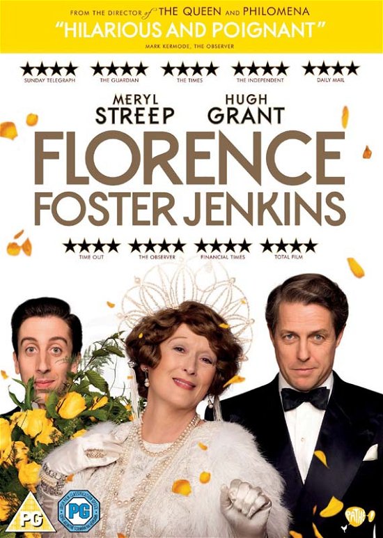 Florence Foster Jenkins - Florence Foster Jenkins - Filme - Pathe - 5060002837856 - 5. September 2016