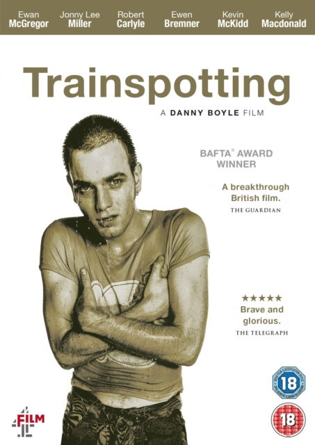 Cover for Trainspotting 2020 DVD · Trainspotting (DVD) [Repackaged] (2020)