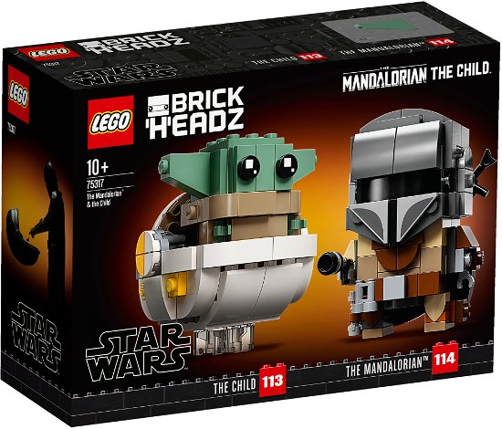 Cover for Lego · BrickHeadz Lego: Mandalorian en Baby Yoda (75317) (Spielzeug)