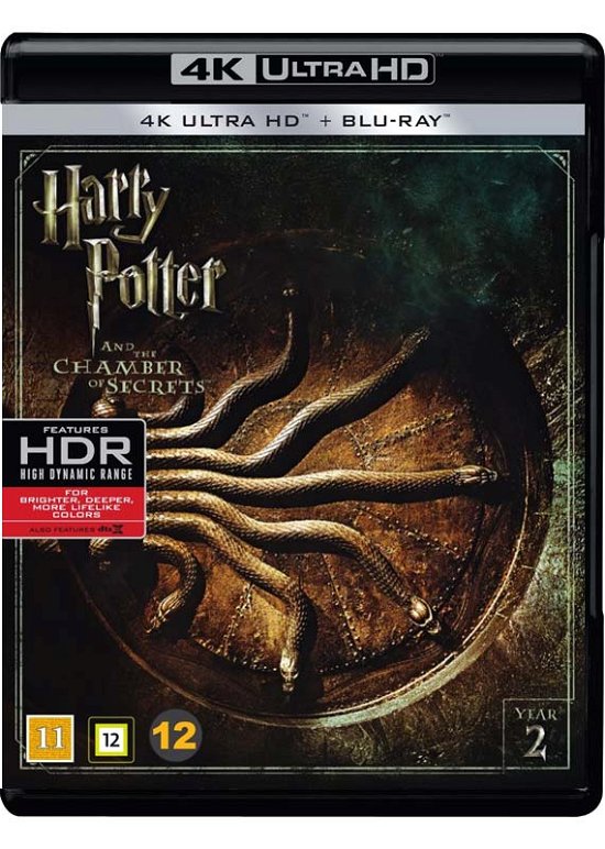 Cover for Harry Potter · Harry Potter and the Chamber of Secrets (4K UHD + Blu-ray) [4K edition] (2017)