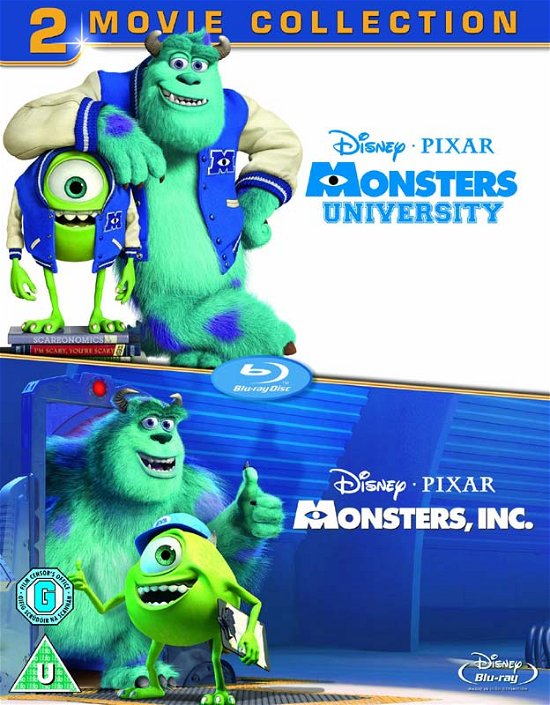 Cover for (UK-Version evtl. keine dt. Sprache) · Monsters University / Monsters Inc. (DVD) (2013)