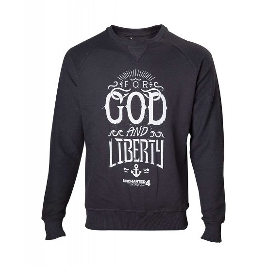 Difuzed Uncharted 4 - For God And Liberty Sweater - Size M (sw302030unc-m) - Bioworld Europe - Merchandise -  - 8718526521856 - 7. februar 2019