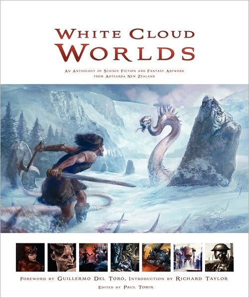 Cover for Paul Tobin · White Cloud Worlds: an Anthology of Science Fiction and Fantasy Artwork from Aotearoa New Zealand (Hardcover bog) (2012)