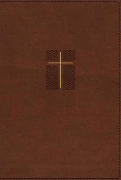 Cover for Zondervan Staff · NIV, Quest Study Bible, Leathersoft, Brown, Indexed, Comfort Print The Only Q and a Study Bible (Book) (2019)