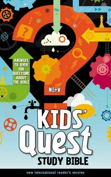 Cover for Zondervan · NIrV, Kids' Quest Study Bible, Hardcover: Answers to over 500 Questions about the Bible (Hardcover bog) [Revised edition] (2016)