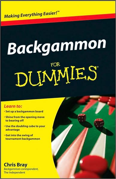 Cover for Chris Bray · Backgammon For Dummies (Paperback Book) (2008)