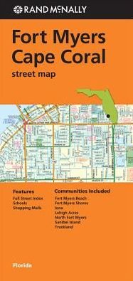 Cover for Rand Mcnally · Rand Mcnally Ft. Myers / Cape Coral, Fl Street Map (Paperback Bog) [Map edition] (2019)