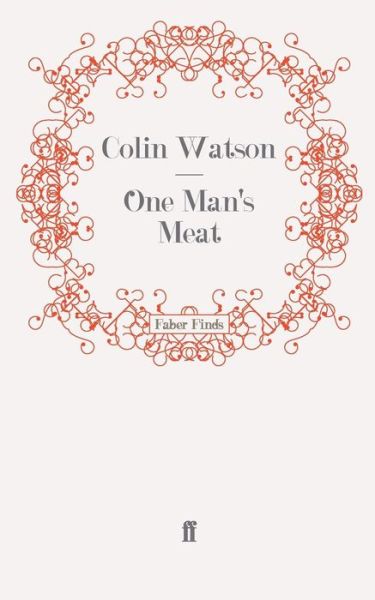 Cover for Colin Watson · One Man's Meat (Paperback Book) (2011)