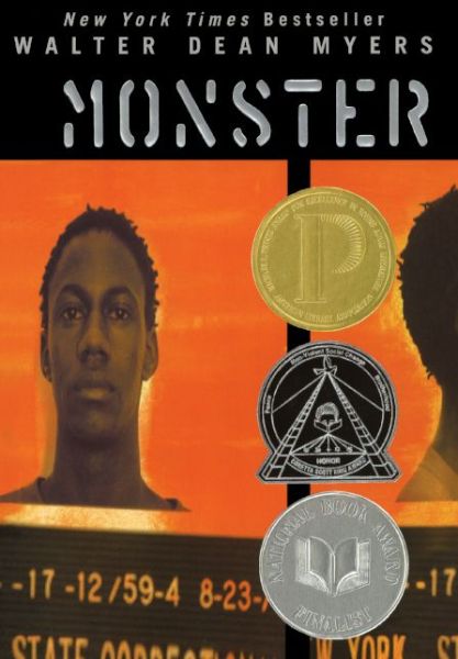 Cover for Walter Dean Myers · Monster (Turtleback School &amp; Library Binding Edition) (National Book Award Finalist) (Hardcover Book) [Turtleback School &amp; Library Binding edition] (2004)