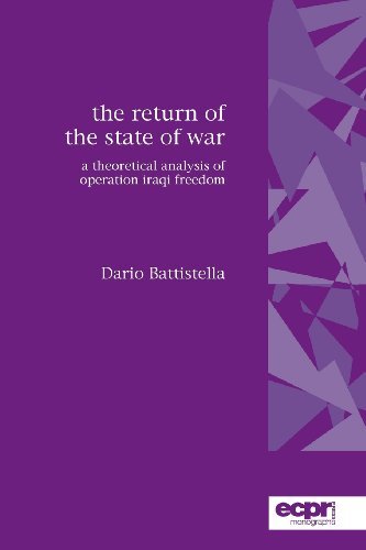 Cover for Dario Battistella · The Return of the State of War: A Theoretical Analysis of Operation Iraqi Freedom (Paperback Book) (2008)