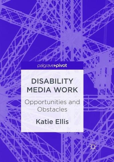 Cover for Ellis · Disability Media Work (Bok) (2018)