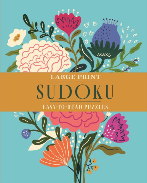 Cover for Eric Saunders · Large Print Sudoku: Over 70 Easy-to-Read Puzzles (Paperback Book) (2025)