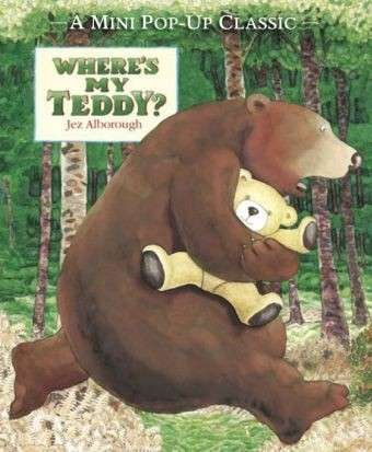 Cover for Jez Alborough · Where's My Teddy? - Eddy and the Bear (Innbunden bok) [Pop-up Classic edition] (2014)