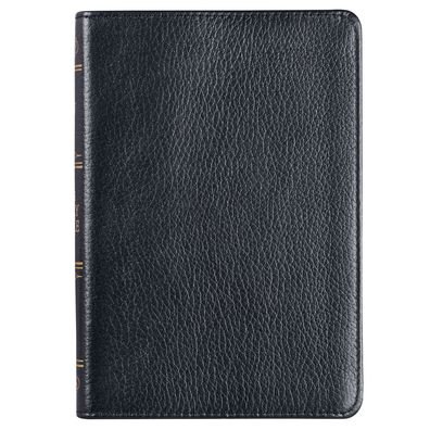 Cover for Christian Art Gifts Inc · KJV Compact Bible Black Full Grain Leather (Leather Book) (2021)