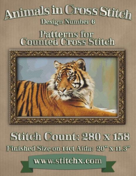 Cover for Tracy Warrington · Animals in Cross Stitch: Design Number 6 (Paperback Book) (2014)