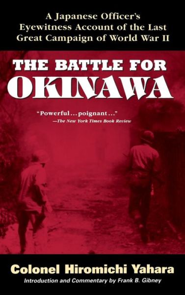 Cover for Colonel Hiromichi Yahara · The Battle for Okinawa (Hardcover Book) (2002)