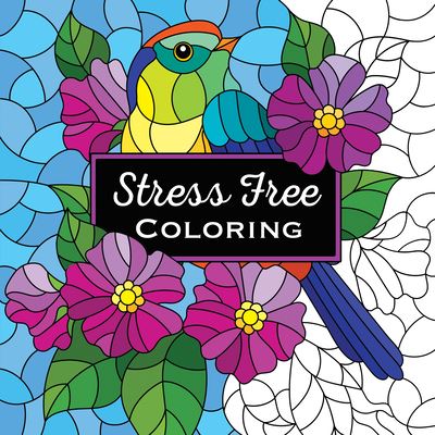 Cover for New Seasons · Stress Free Coloring (Keepsake Coloring Book) (Book) (2023)