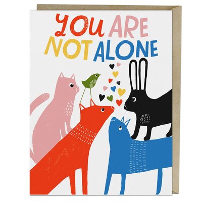 Cover for Lisa Congdon · 6-Pack Lisa Congdon for Em &amp; Friends Women You Are Not Alone Card (MISC) (2019)