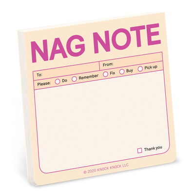 Cover for Knock Knock · Knock Knock Nag Note Sticky Notes (Print) [Pastel edition] (2020)