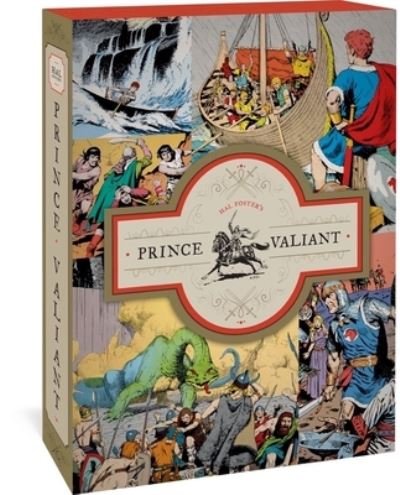 Cover for Hal Foster · Prince Valiant Volumes 16-18 Gift Box Set (Hardcover Book) (2023)