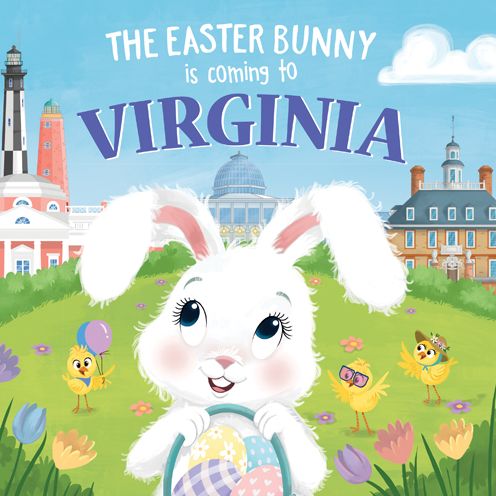 Cover for Eric James · The Easter Bunny is Coming to Virginia (Gebundenes Buch) (2020)