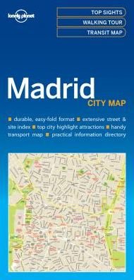 Cover for Lonely Planet · Lonely Planet Madrid City Map - Map (Landkarten) (2017)