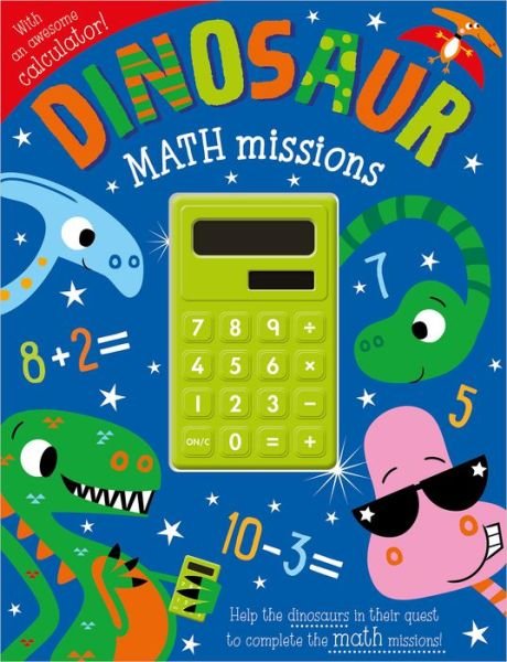 Cover for Ltd. Make Believe Ideas · Dinosaur Math Missions (Paperback Book) (2020)